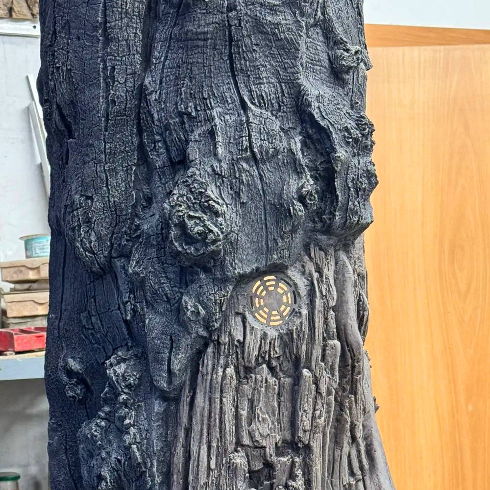 Вентиляционная решётка встроенная в 3D модуль Ebony